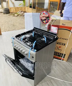 Budget-Friendly Ferre(Gray)60x60 4 Gas Burner + Oven.