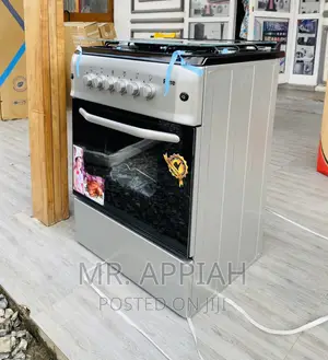 Out Standing Ferre 60x60 4gas Burner With Oven Grill,Gray