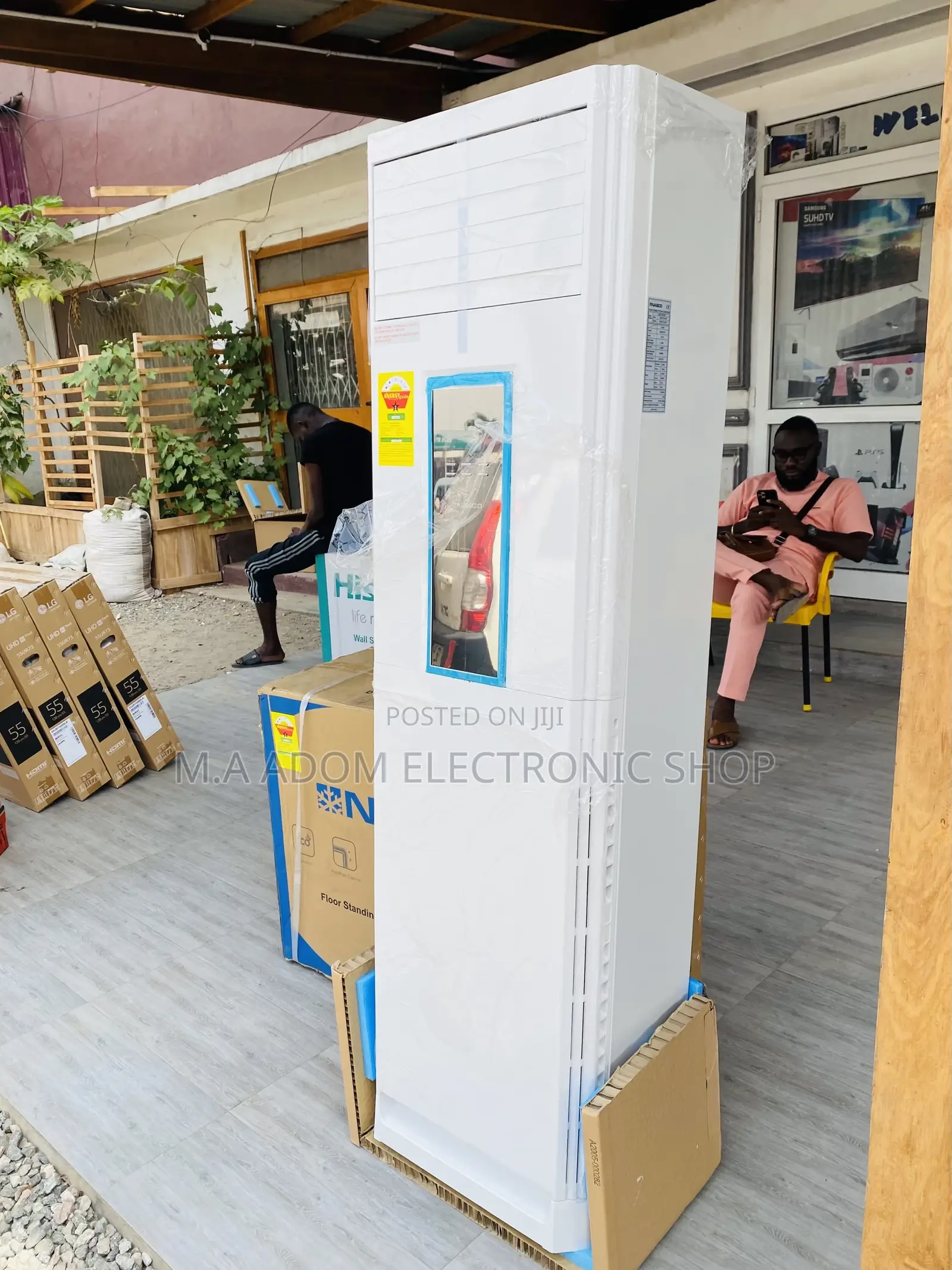 Eco-Friendly Nasco 2.5hp Floor Standing Ac(White) 