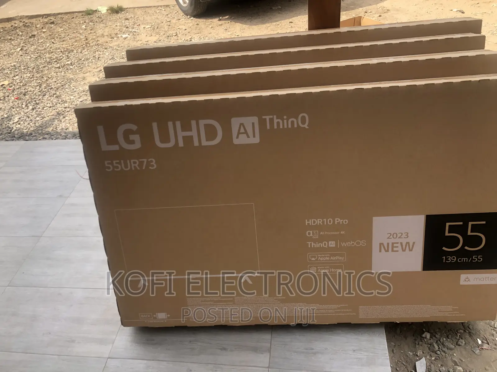 Sharp LG 55ur73006la 55" Smart Ultra HD HDR LED TV