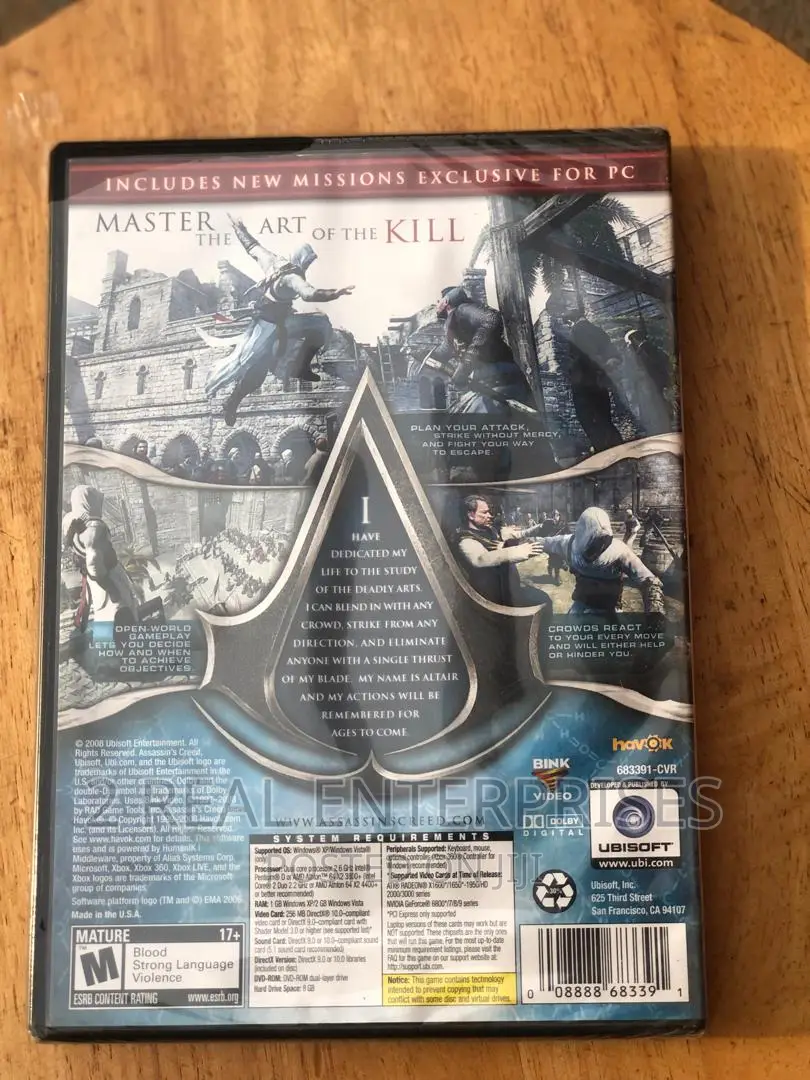 Assassin's Creed: Director's Cut Edition(DVD-Rom)for Windows