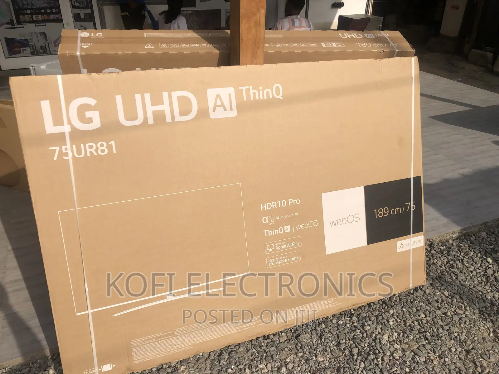 Remarkable LG 75′′ Smart Uhd TV Ur80, 2023 [75ur81003]