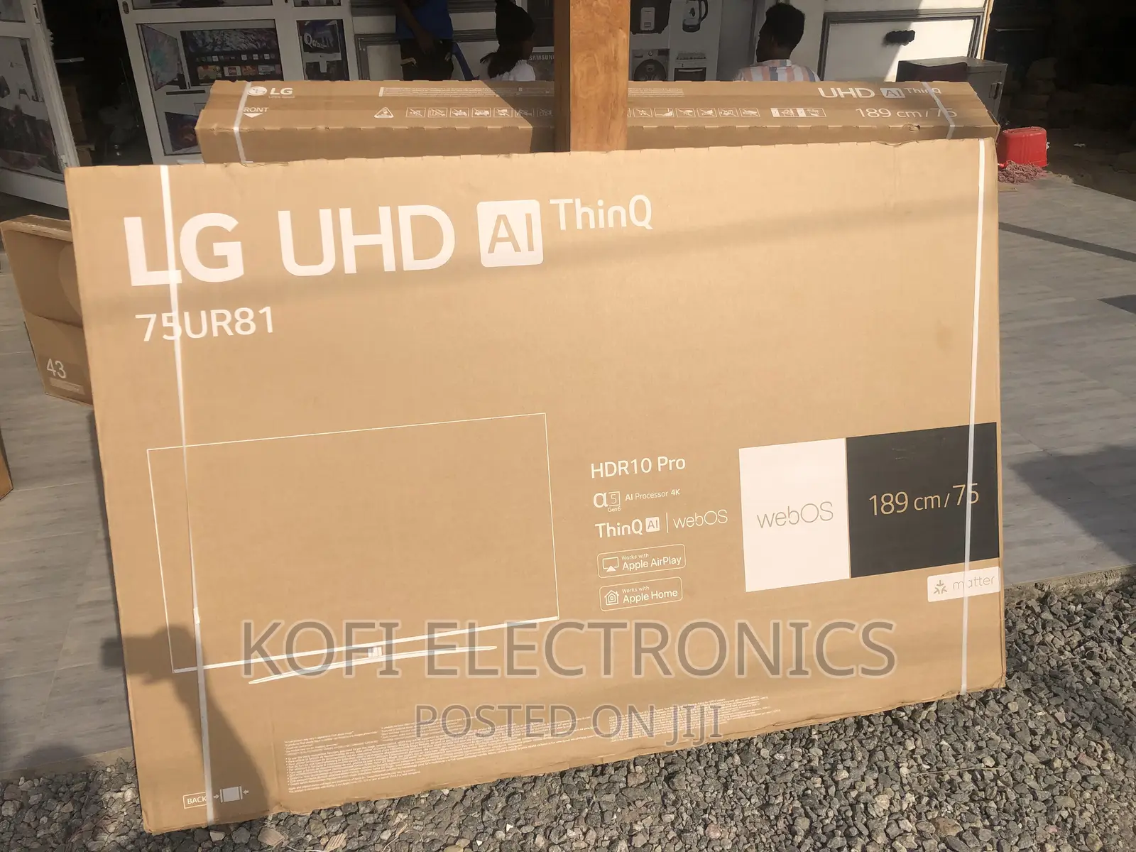 Remarkable LG 75′′ Smart Uhd TV Ur80, 2023 [75ur81003]