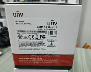 Uniview Unv 4mp Bullet Ip Camera Ipc2124lb-Sf40
