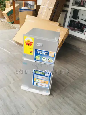 Electric Doubledoor Topfreezer Gray Nasf2-120 Fridge