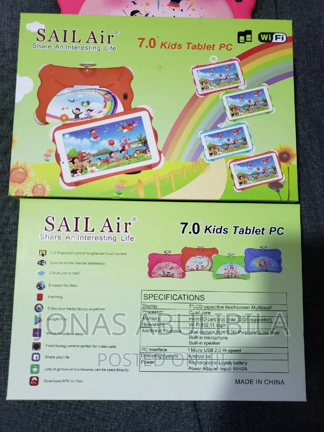 Children Tablet 7-Inch, 2sim, 32gb