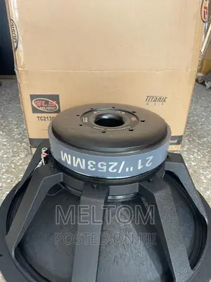 Titanic Usa 2500w 21inches Double Magnet Raw Bass Speaker