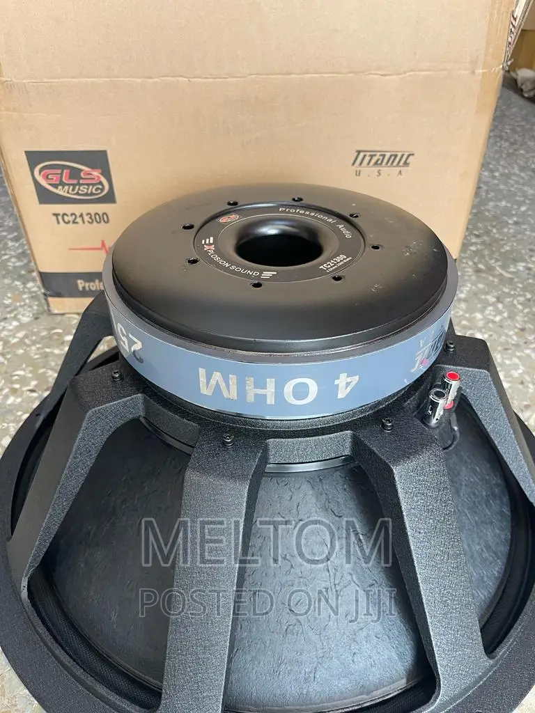Titanic Usa 2500w 21inches Double Magnet Raw Bass Speaker