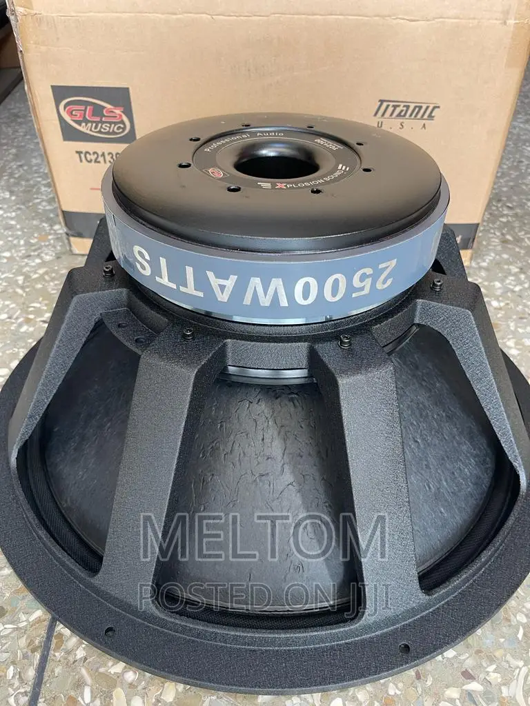 Titanic Usa 2500w 21inches Double Magnet Raw Bass Speaker