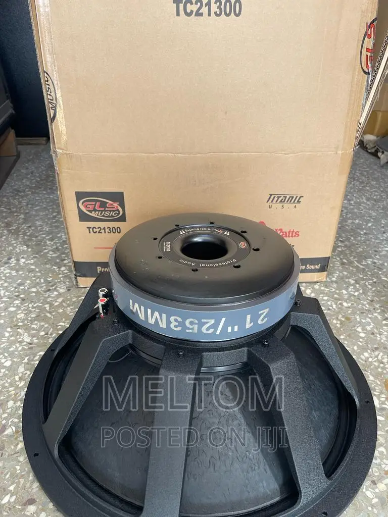 Titanic Usa 2500w 21inches Double Magnet Raw Bass Speaker