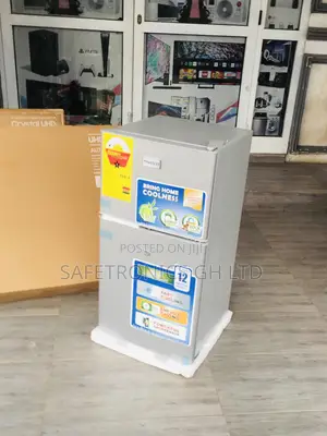 Topfreezer Doubledoor Gray Electric Nasco Fridge Nasf2-120