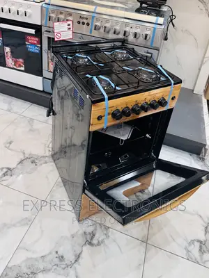 (Wooden Frame) Gas Stove Auto Ignition 4burner Volcano