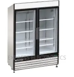 Pearl Display <<Fridge PVC-74 Double Door White