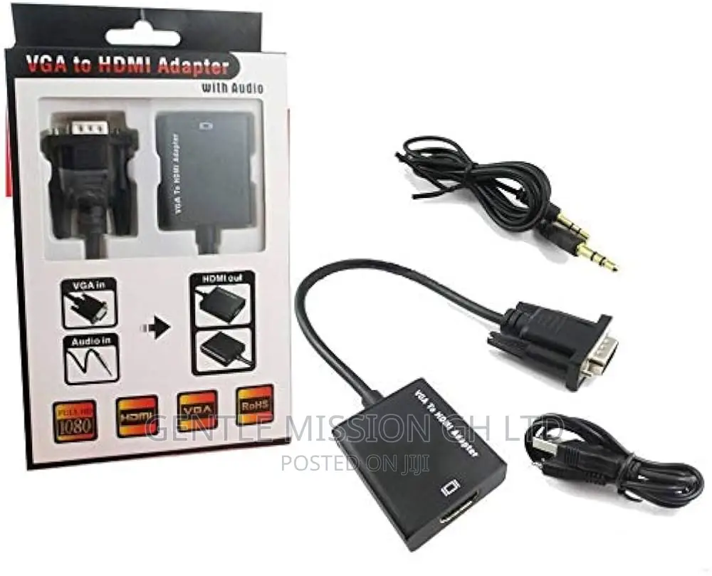 VGA to HDMI Adapter