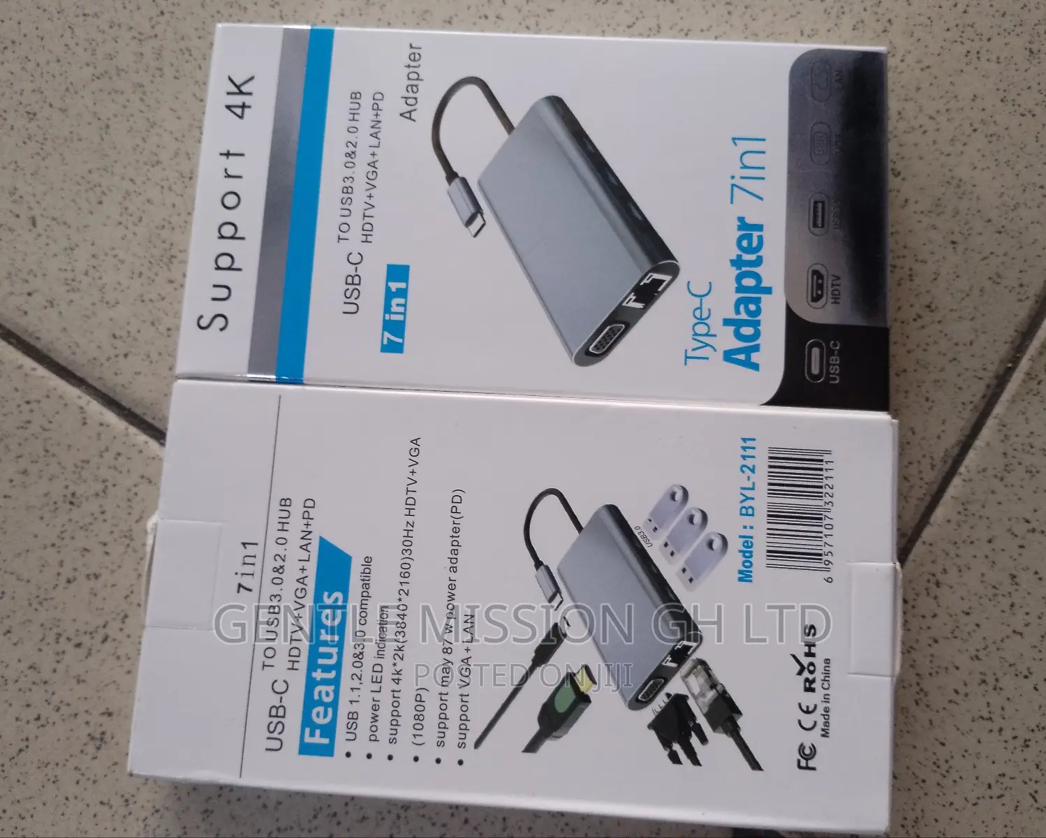 7in1 Type C Adapter