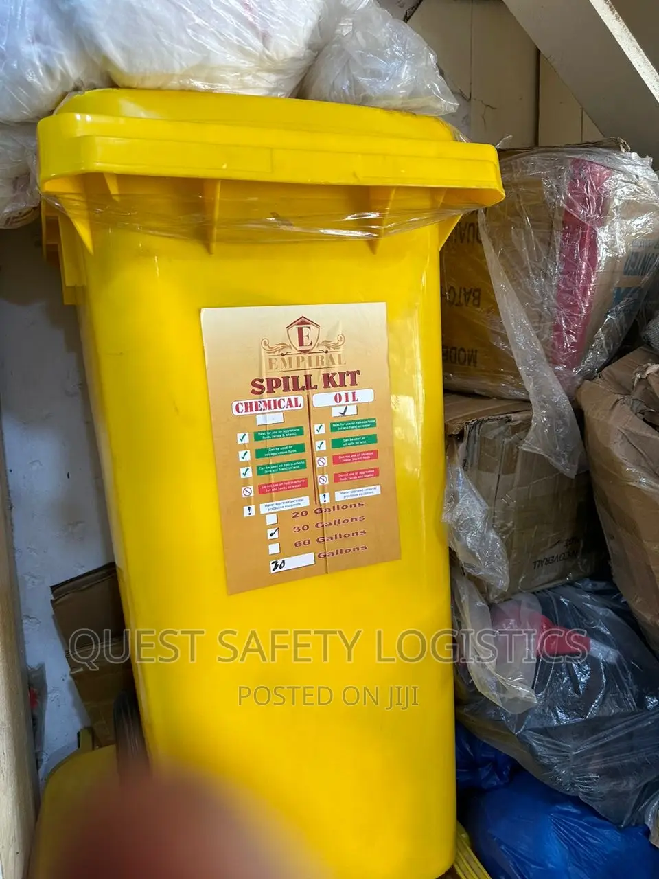 Spill Kit Available For Sale(240l)