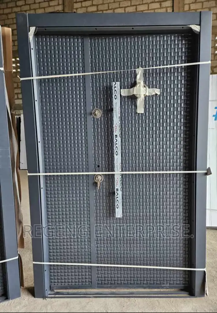Heavy Gray Metal Secret Door