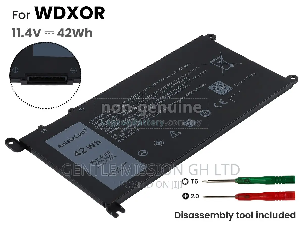 Dell Inspiron Battery (Wdxor)