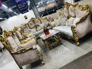 Imported Royal Golden Sofa