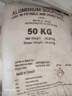 Aluminium Sulphate 50kg