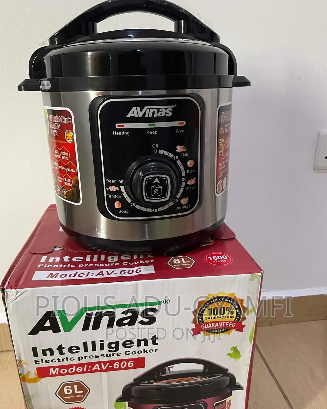 Avinas 6L Pressure Cooker