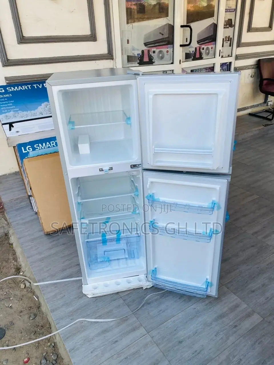 Topfreezer Doubledoor Electric Gray Zara-22tm Fridge