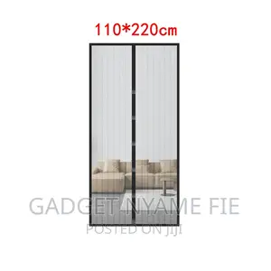 Black Magnetic Door Curtain/Net (210cm*120cm)