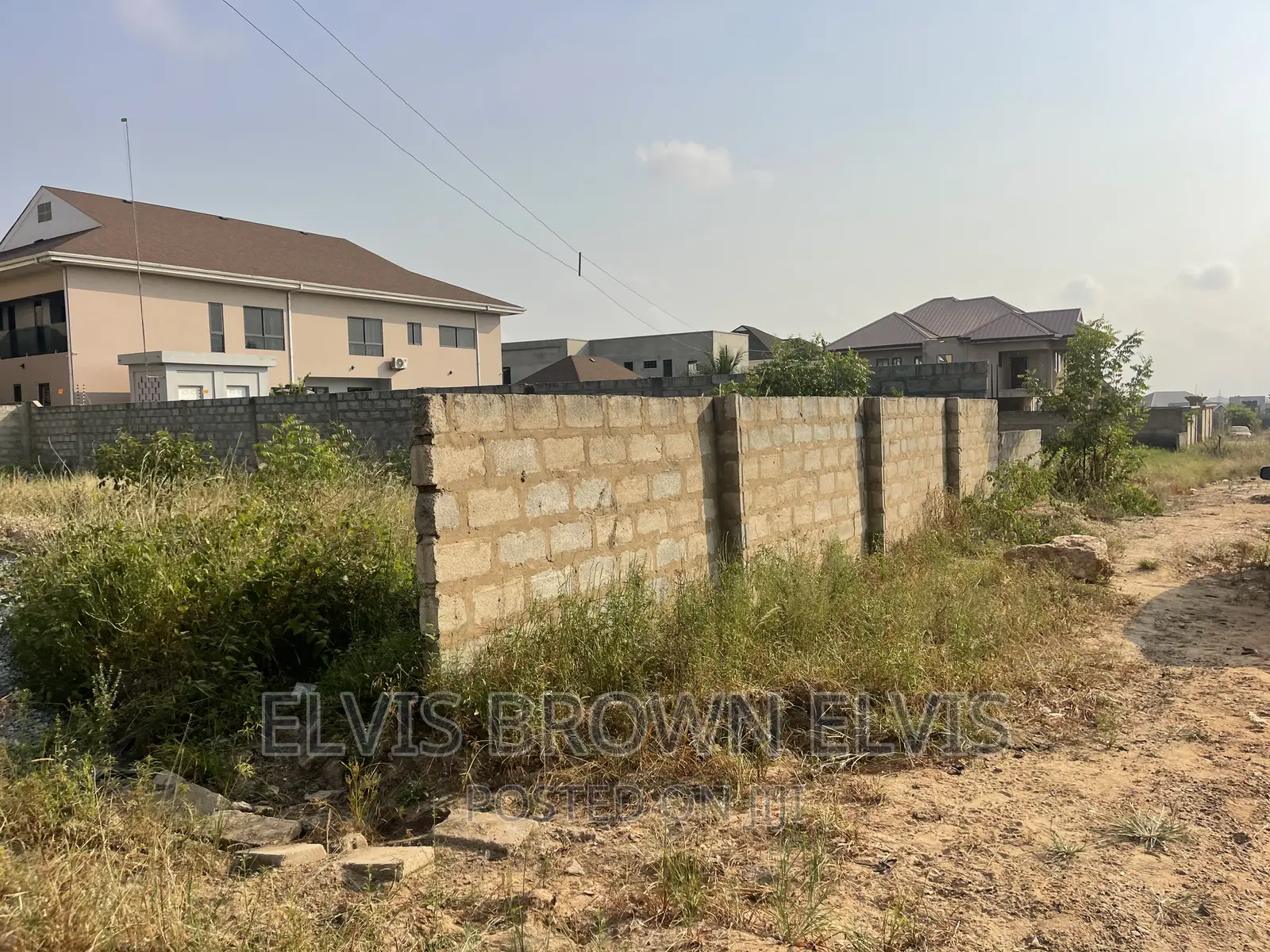 A Plot of Land Going Out for Sale at East Legon Hills