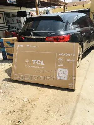 Glossy P635 65 Inches Led TCL Smart Black Electric Uhd Tv