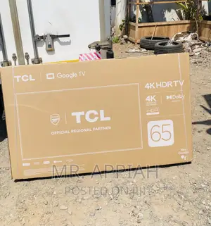 Brand New TCL 65p635 65 Inch HDR Google Smart Tv.