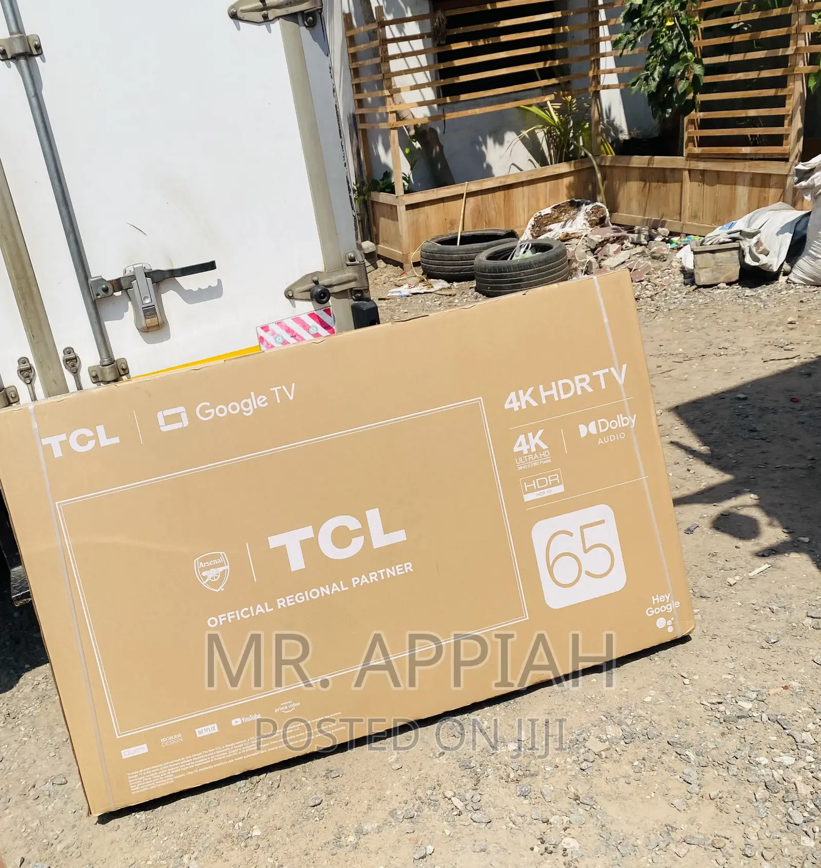Brand New TCL 65p635 65 Inch HDR Google Smart Tv.