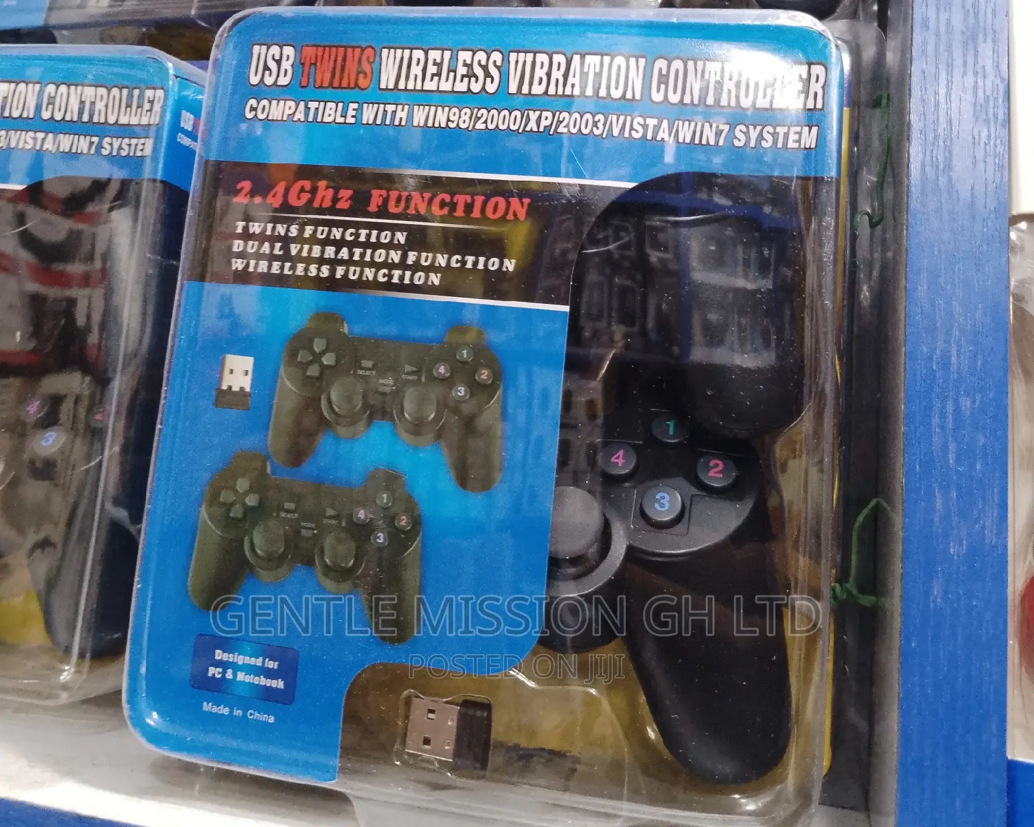 Double Wireless Game Pad