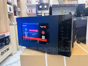 Cute  New Black 25L Microwave Oven Panasonic
