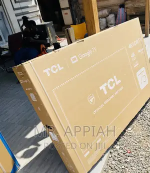 Authentic TCL 75p635 75 Inch HDR Google Smart Tv(Black).
