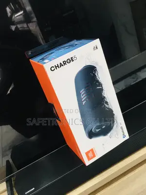 Electric JBL Charge 5 Wireless Bluetooth Black Speaker