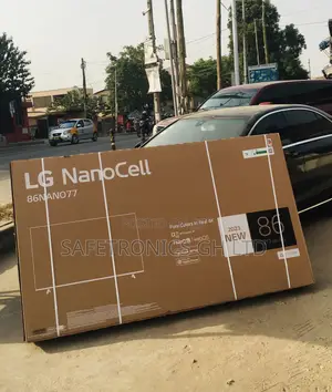 Glossy Nano77 UHD Smart Electric Black 86 Inches LED LG