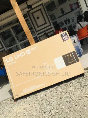 UQ80 LG 75 Inches Glossy LED Smart Electric UHD Tv
