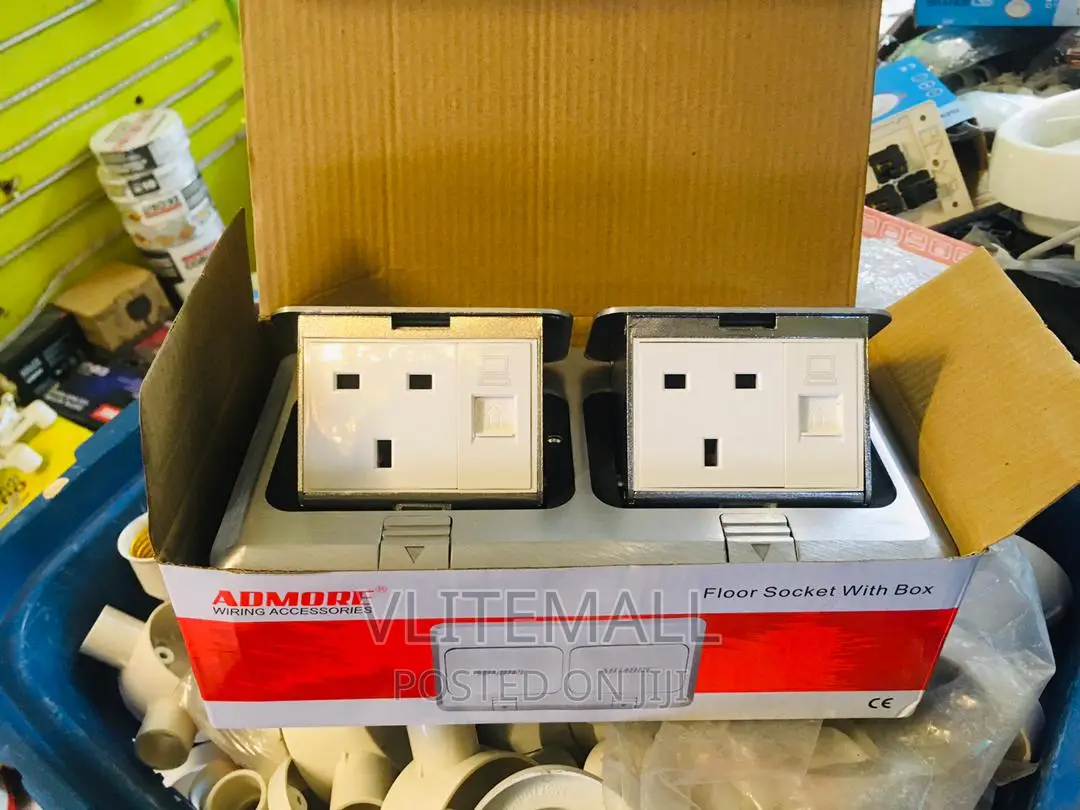 Admore Pop-Up Floor Socket With Data