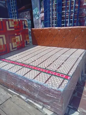 Stylish Bed Inbuilt King Size