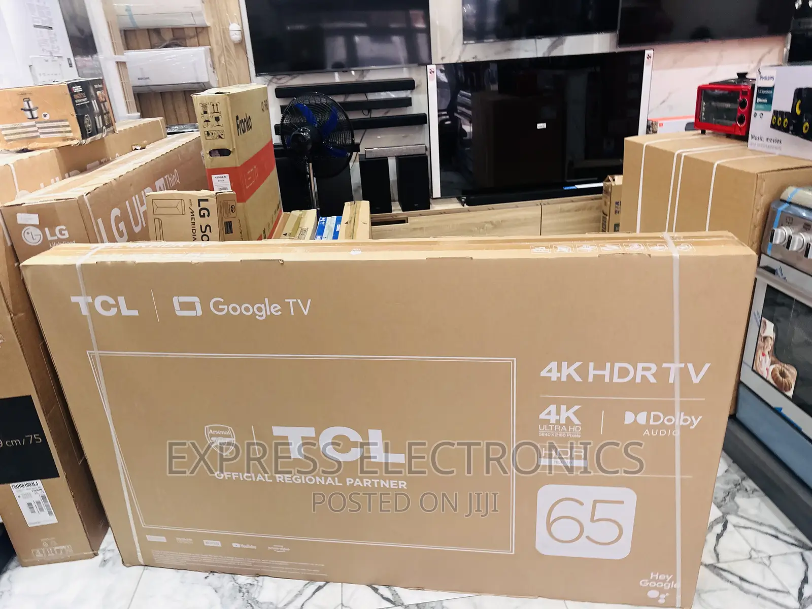 Text Us for Your Favorite TCL 65”P635 Uhd Smart