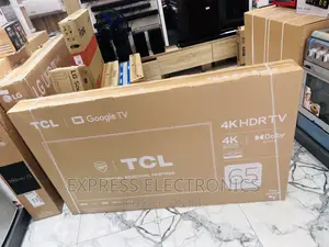 Dynamic Sleek New TCL 65”P635 Uhd Smart Glossy Led