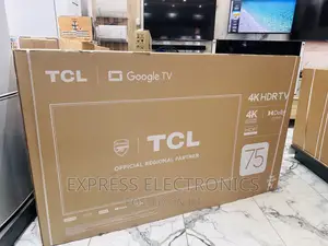TCL 75”P635 UHD Smart Glossy LED Screen Tv