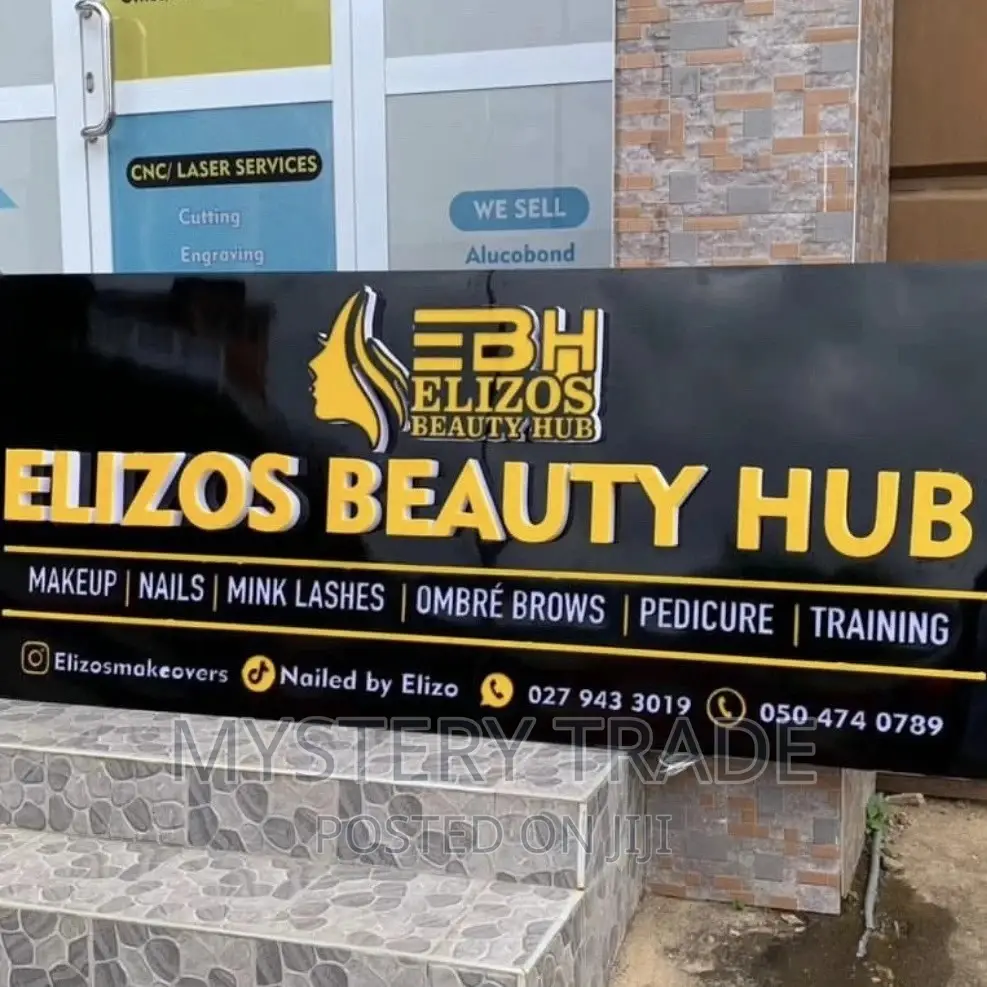 3d Signage With Light