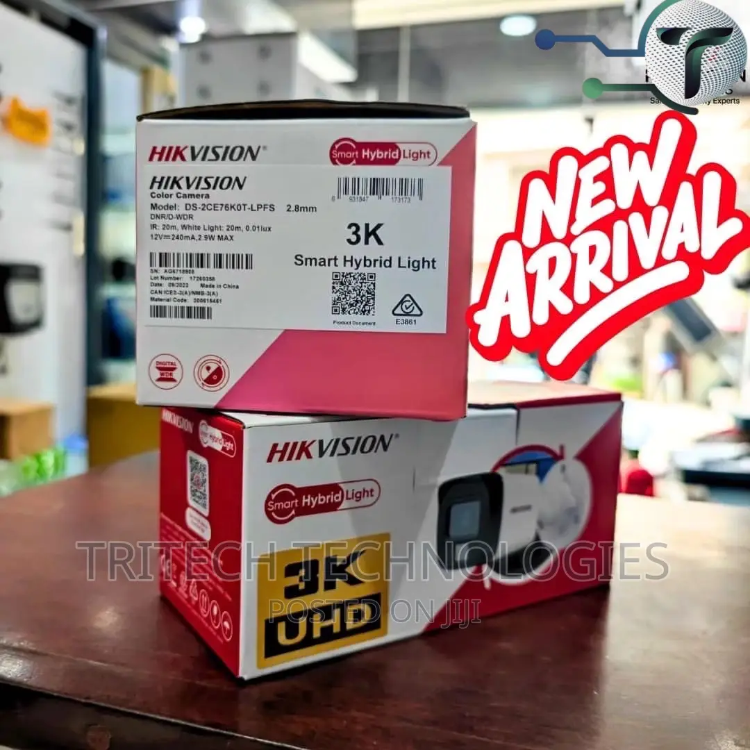 Hikvision /5mp Outdoor Color Vu Ds-2ce16k0t-LPFS Camera
