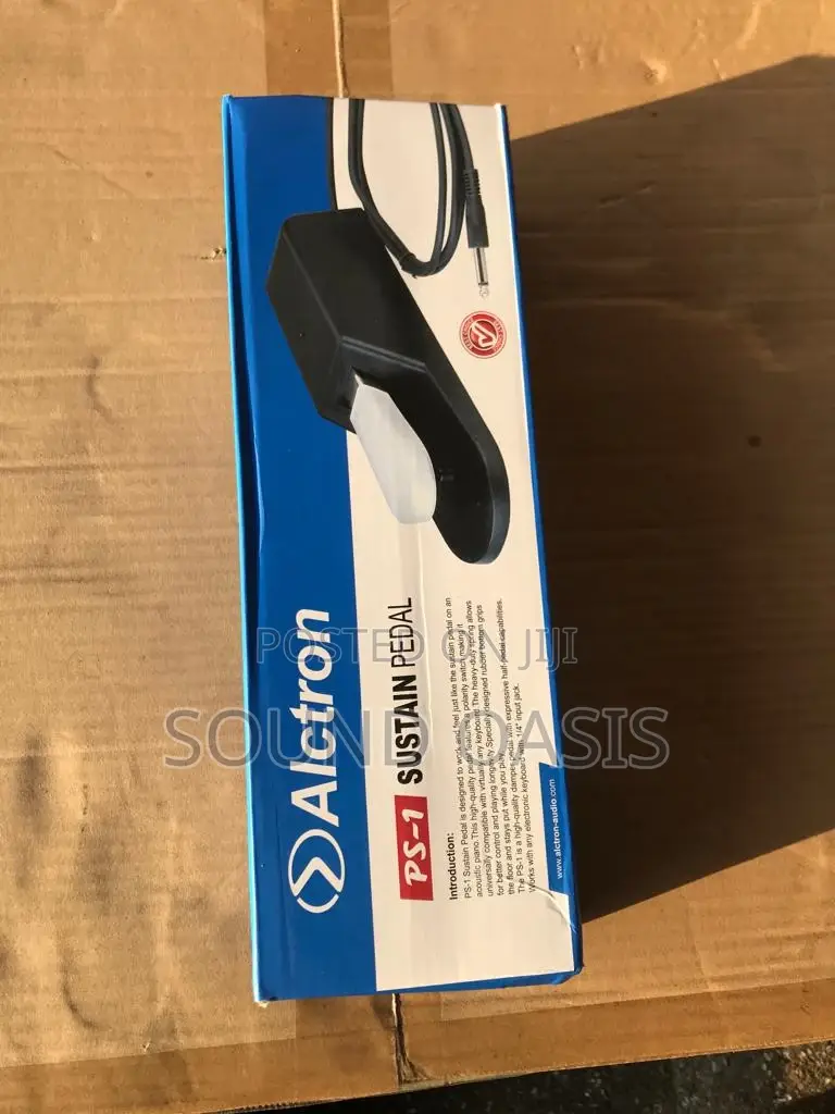 Alctron PS-1
Sustain Pedal / Foot Switch