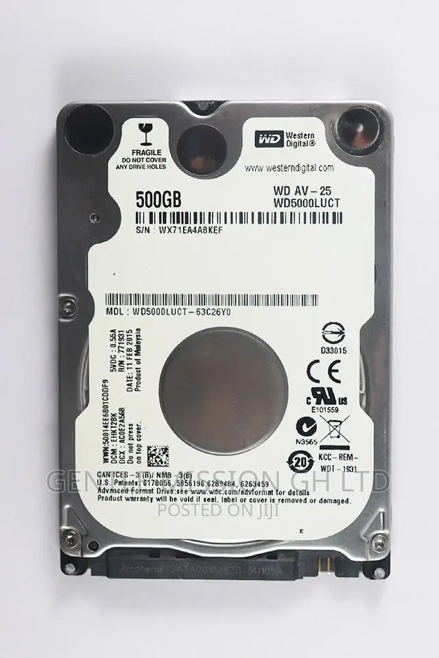 500gb Laptop Hard Drive