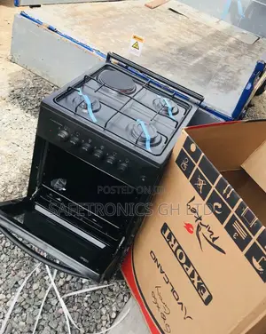 3 Gas Burner 1 Electric Oven With Grill 50x50 Volcano