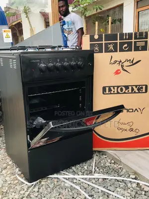 1 Electric Oven With Grill 50x50 3 Gas Black Volcano Cooker