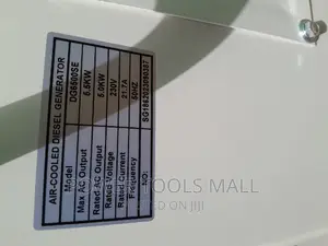 6.2kva Diesel Generator Silent