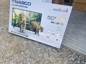 Nasco 50”Smart UHD LED Display Glossy Tv 